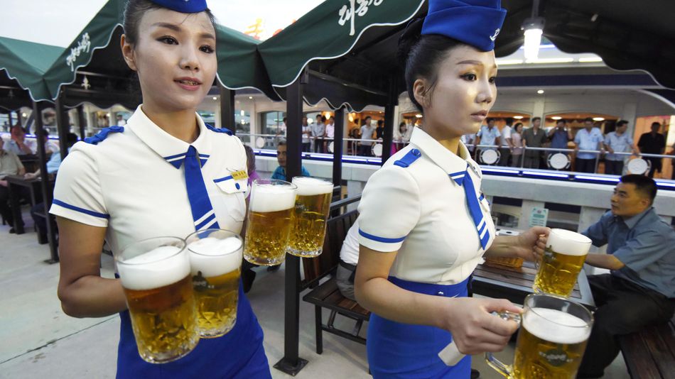Пивной фестиваль в Северной Корее